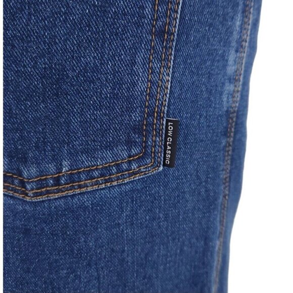 Low Classic Straight-Leg Jeans Size M Womens Indigo Blue $255 - Picture 9 of 16